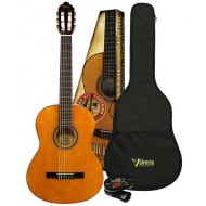VALENCIA VC104 - KIT CHITARRA CLASSICA 4/4 CON BORSA E ACCORDATORE