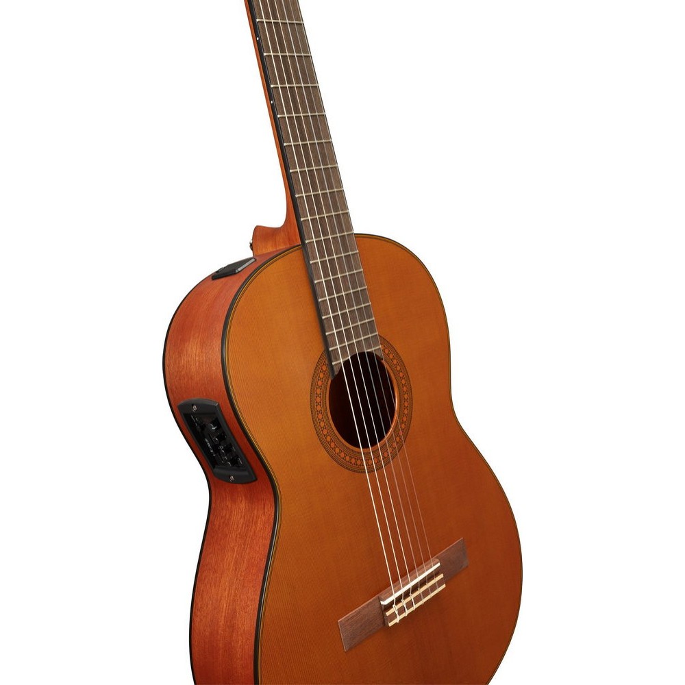YAMAHA CGX122MC Solid Cedar Natural - CHITARRA CLASSICA ELETTRIFICATA NATURAL