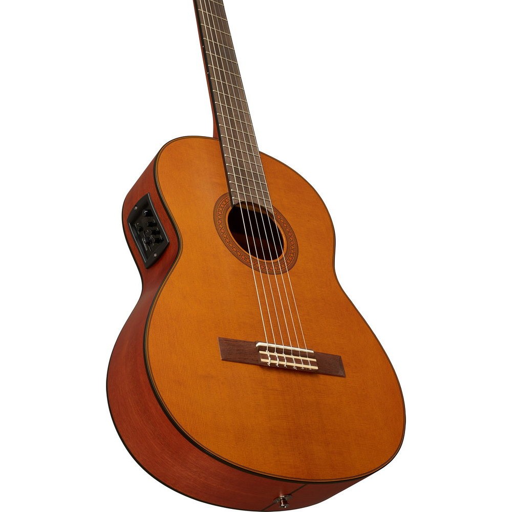 YAMAHA CGX122MC Solid Cedar Natural - CHITARRA CLASSICA ELETTRIFICATA NATURAL