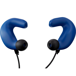 BLOK E2 BLUE - OTOPROTETTORE ERGONOMICO COLORE BLU