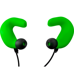 BLOK E2 GREEN - OTOPROTETTORE ERGONOMICO COLORE VERDE