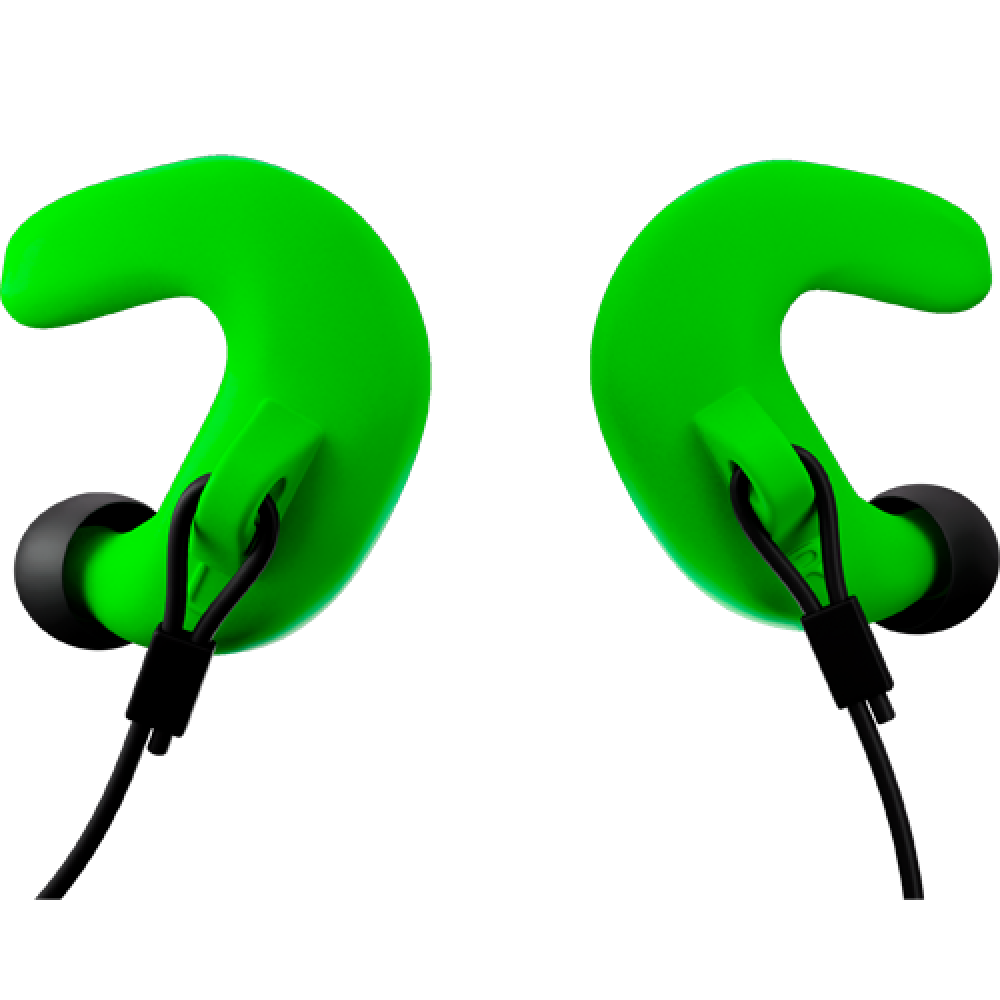 BLOK E2 GREEN - OTOPROTETTORE ERGONOMICO COLORE VERDE