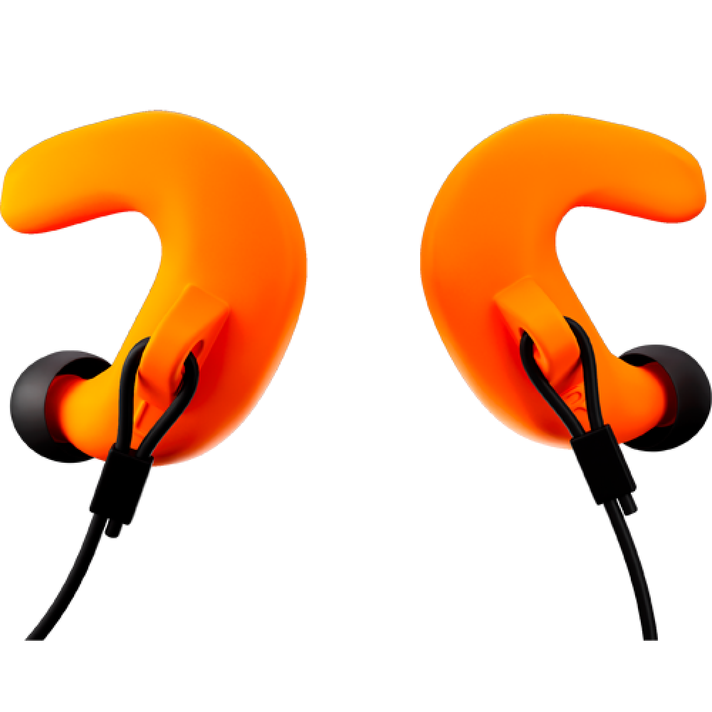 BLOK E2 ORANGE - OTOPROTETTORE ERGONOMICO COLORE ARANCIONE