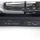 AIWA LPS 25BK - GIRADISCHI STEREO CON ALTOPARLANTI INTEGRATI, BLUETOOTH, RADIO FM E REGISTRAZIONE USB NERO