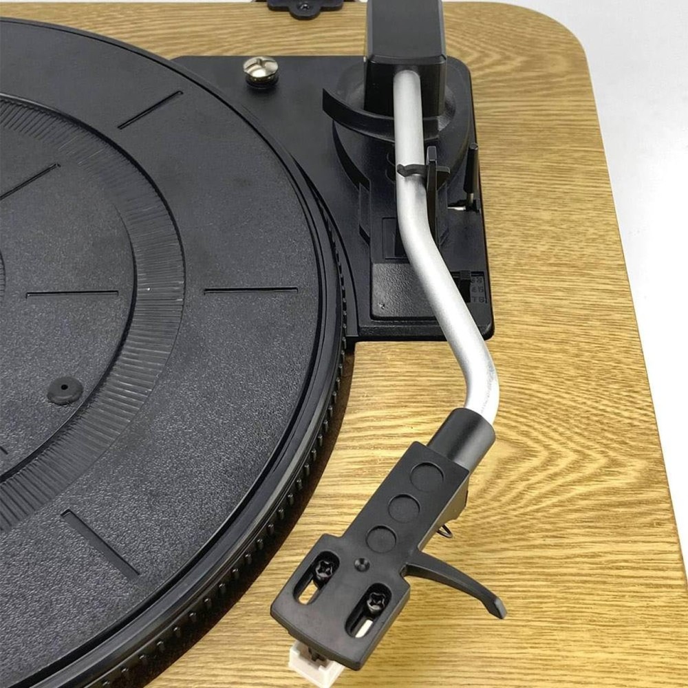 AIWA LPS 25WD - GIRADISCHI STEREO CON ALTOPARLANTI INTEGRATI, BLUETOOTH, RADIO FM E REGISTRAZIONE USB