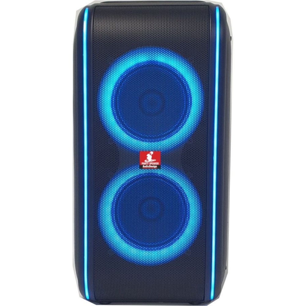 AUDIODESIGN DJ206 SMART - DIFFUSORE A BATTERIA HI FI CON LUCI A LED