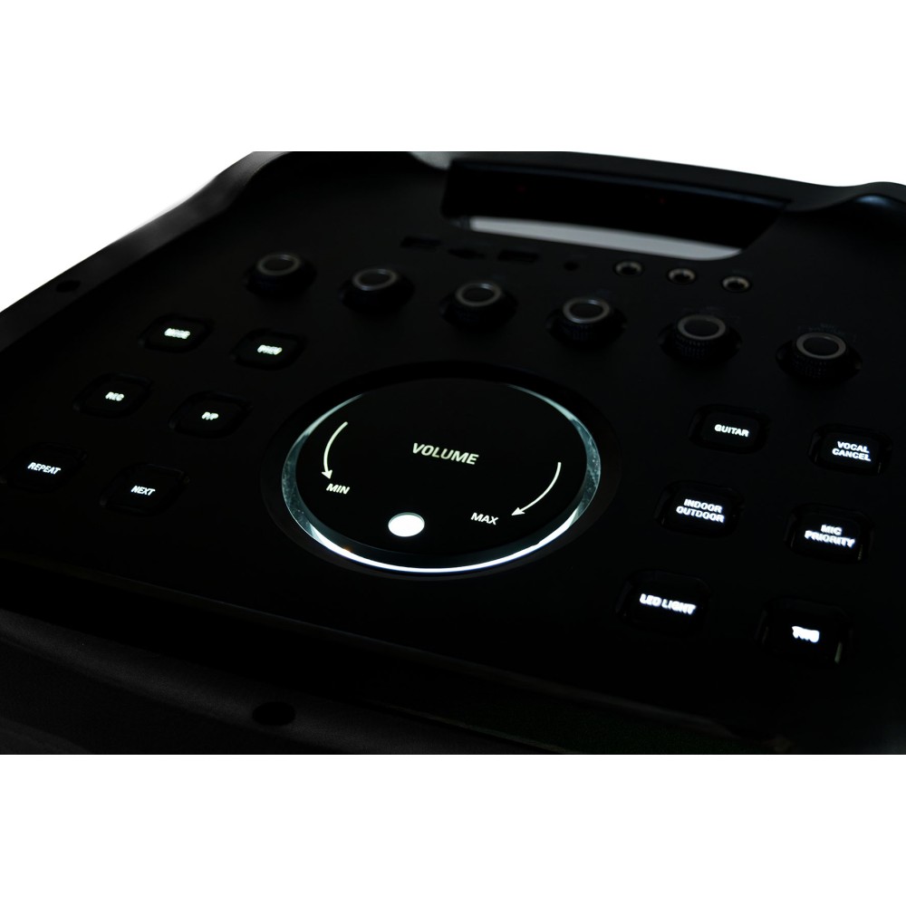 AUDIODESIGN DJ 212S - DIFFUSORE PORTATILE CON USB E BT DA 1050 WATT