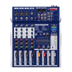 AUDIODESIGN PAMX2.311 - MIXER 5 CANALI CON BT E USB