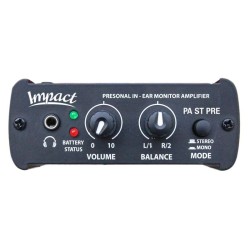 AUDIODESIGN PA ST PRE - PREAMPLIFICATORE PER IN EAR MONITOR E CUFFIE