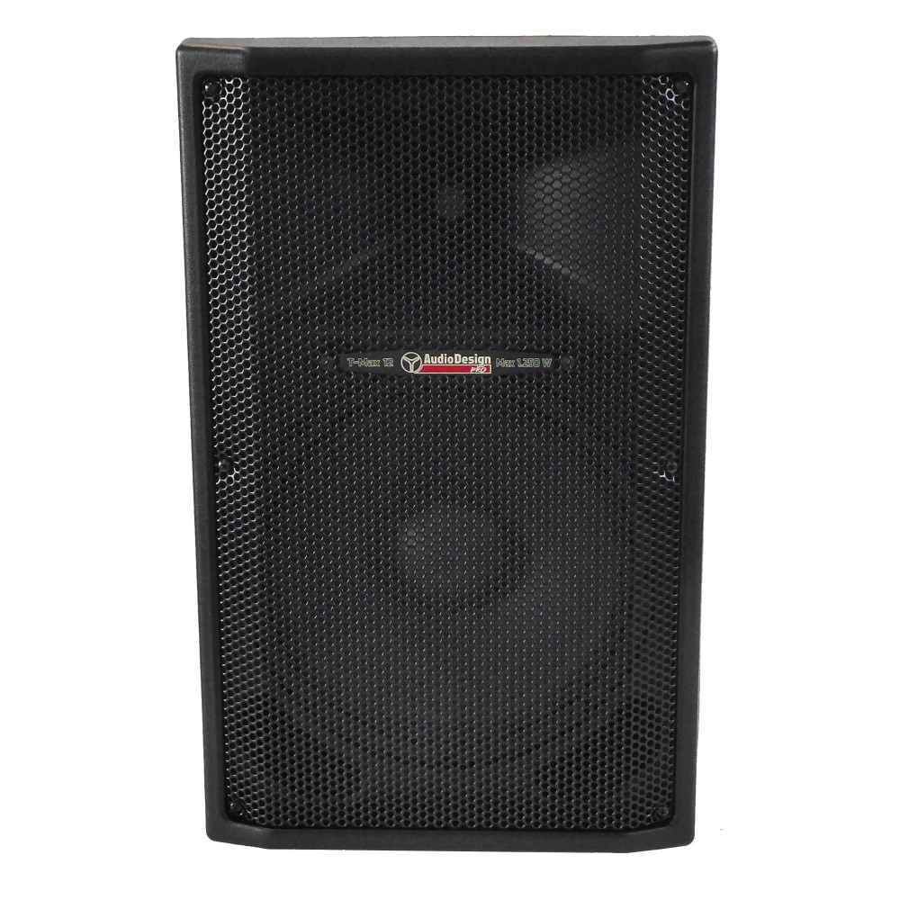 AUDIODESIGN T MAX EVO 12 - Diffusore Attivo a 2 Vie Con BT Cono 12" 1250 Watt