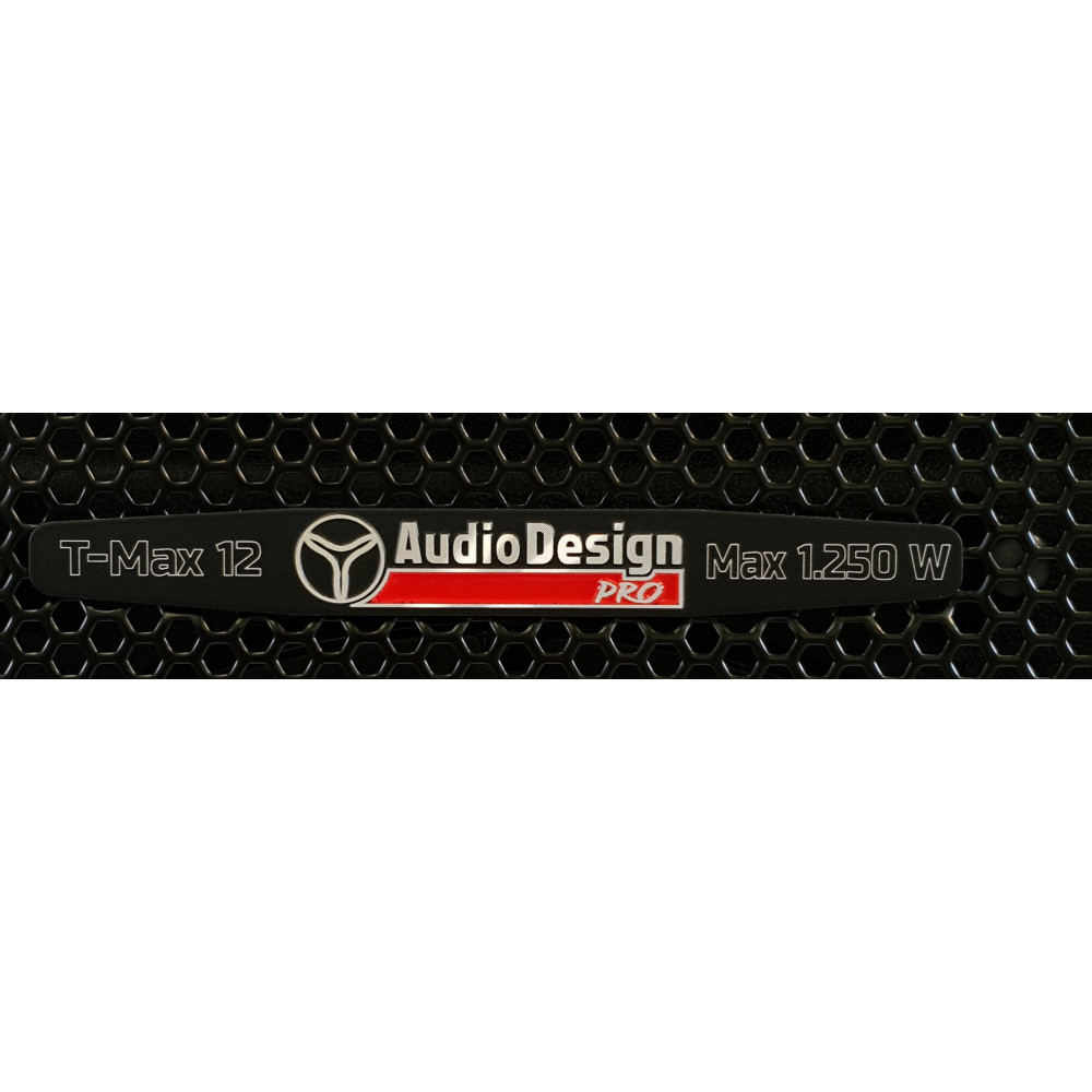AUDIODESIGN T MAX EVO 8 - Diffusore Attivo a 2 Vie Con BT Cono 8" 600 Watt