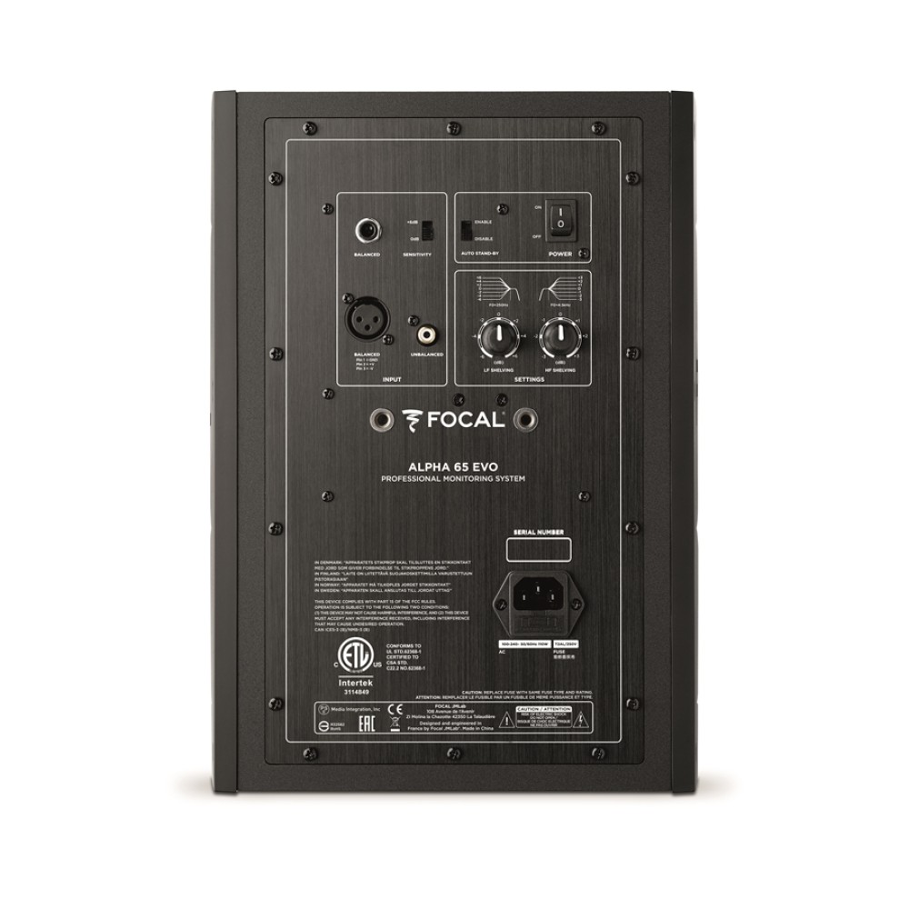 FOCAL Alpha 65 Evo - MONITOR DA STUDIO 6.5" 80 WATT