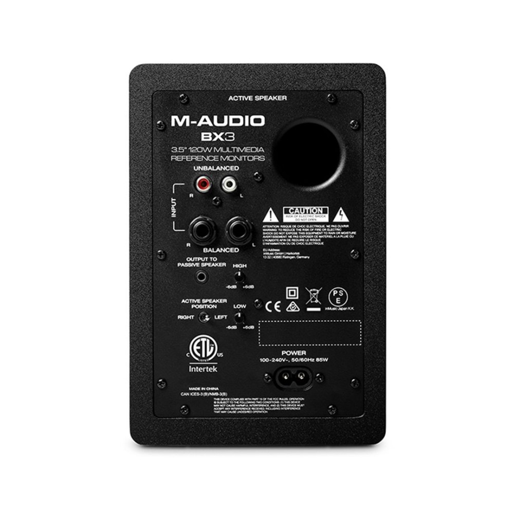 M-AUDIO BX3 BT - COPPIA DI SPEAKER BLUETOOTH 3.5" 120 Watt