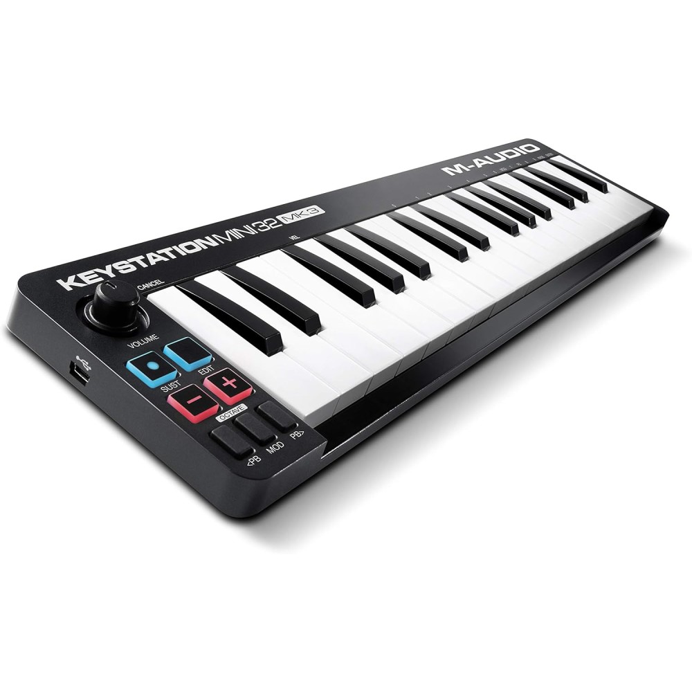 M AUDIO Keystation Mini 32 MK3 - TASTIERA CONTROLLER MIDI USB 32 TASTI 
