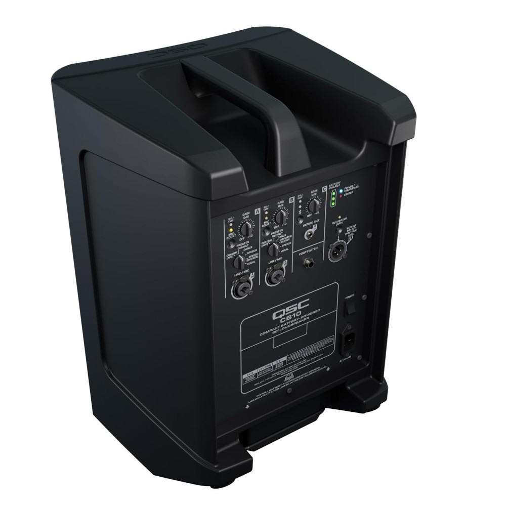 QSC CB10 - DIFFUSORE ATTIVO A BATTERIA CON BLUETOOTH 10" 440 WATT