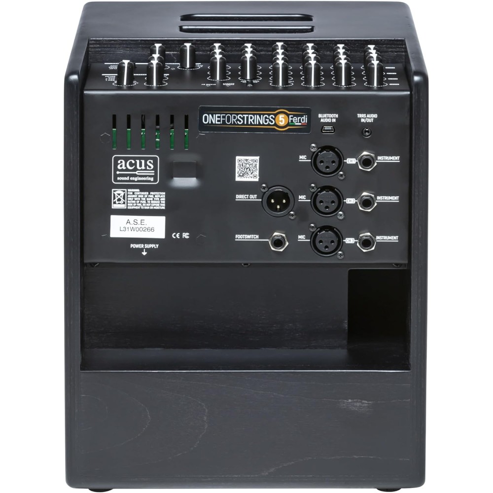 ACUS One Forstrings 5 Ferdi Black - AMPLIFICATORE COMBO PER CHITARRE ACUSTICHE E CLASSICHE