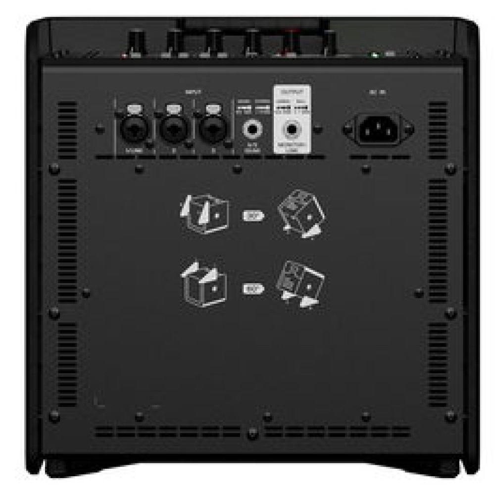 YAMAHA STAGEPAS 200 BTR - SISTEMA PA PORTATILE A BATTERIA CON MIXER DIGITALE 5 CANALI 180 WATT 