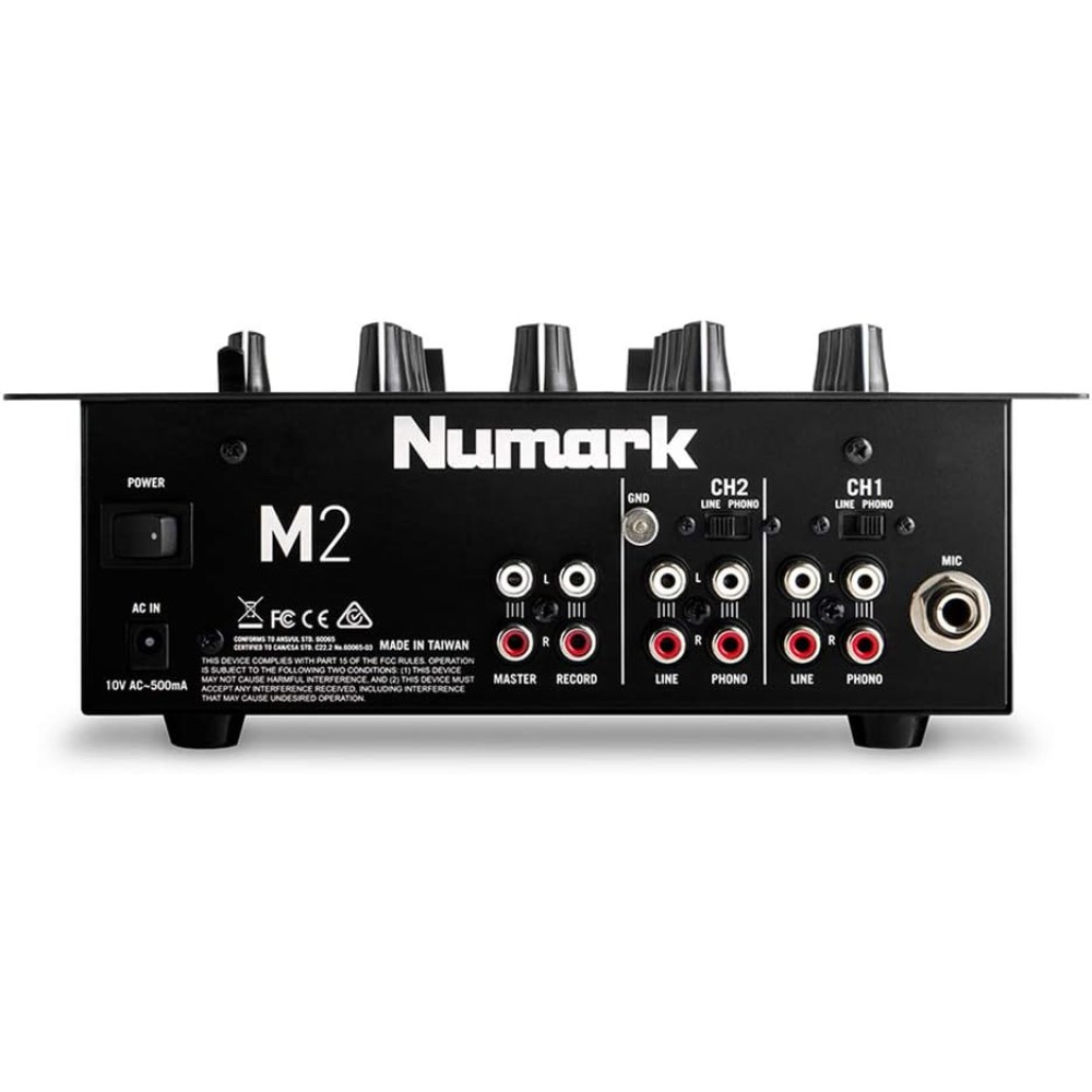 NUMARK M2 Black - MIXER 2 CANALI PER DJ