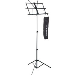 PROEL RSM300 - LEGGIO NERO PIEGHEVOLE REGOLABILE IN ALTEZZA CON CUSTODIA