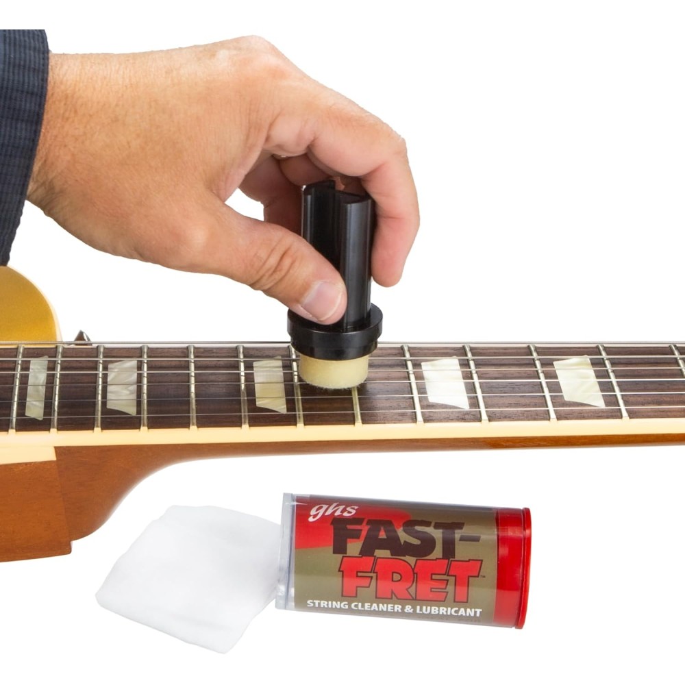 GHS A87 Fast Fret - KIT DI PULIZIA PER CORDE E TASTIERA PER CHITARRA E BASSO