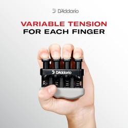 D'ADDARIO VariGrip Hand Exerciser - ALLENATORE PER DITA, POLPASTRELLI E AVANBRACCIO