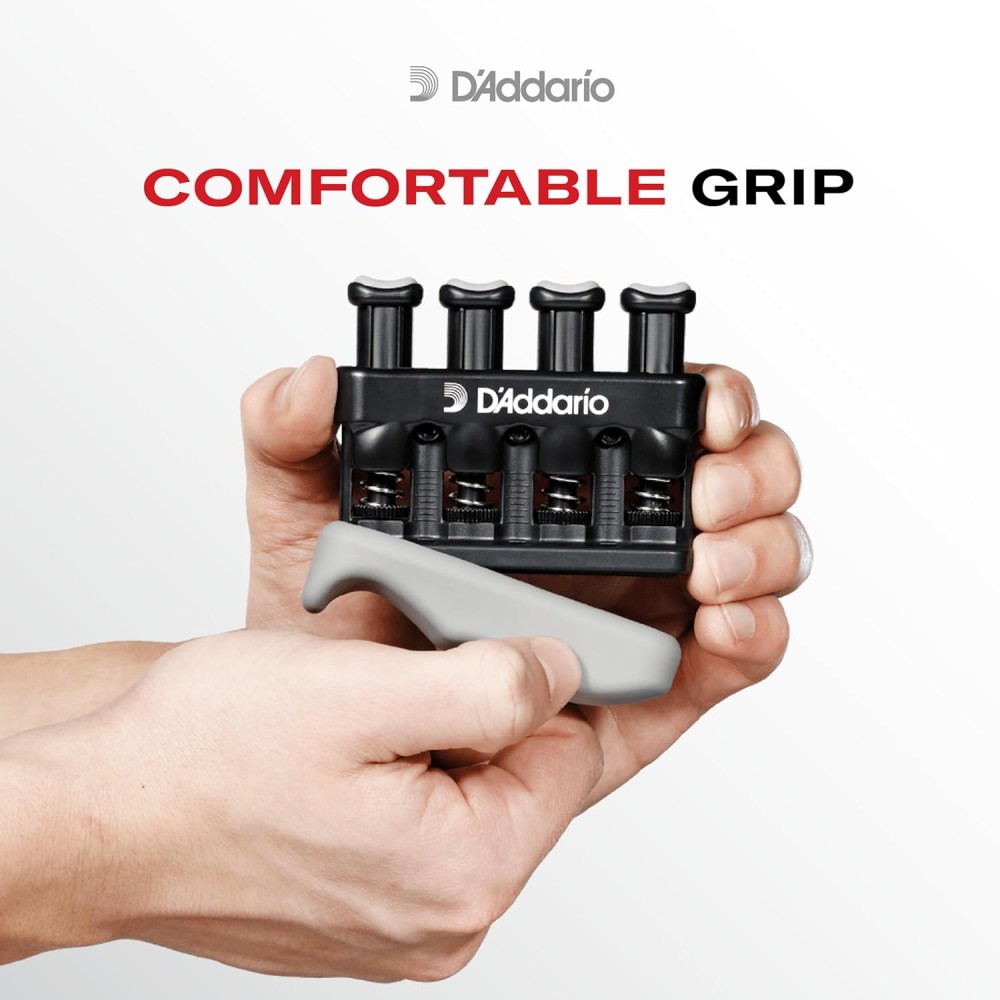 D'ADDARIO VariGrip Hand Exerciser - ALLENATORE PER DITA, POLPASTRELLI E AVANBRACCIO
