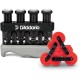 D'ADDARIO VariGrip Hand Exerciser - ALLENATORE PER DITA, POLPASTRELLI E AVANBRACCIO