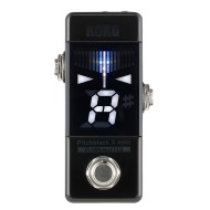 KORG Pitchblack X Mini Chromatic Pedal Tuner - MINI ACCORDATORE CROMATICO E METRONOMO A PEDALE PER CHITARRA