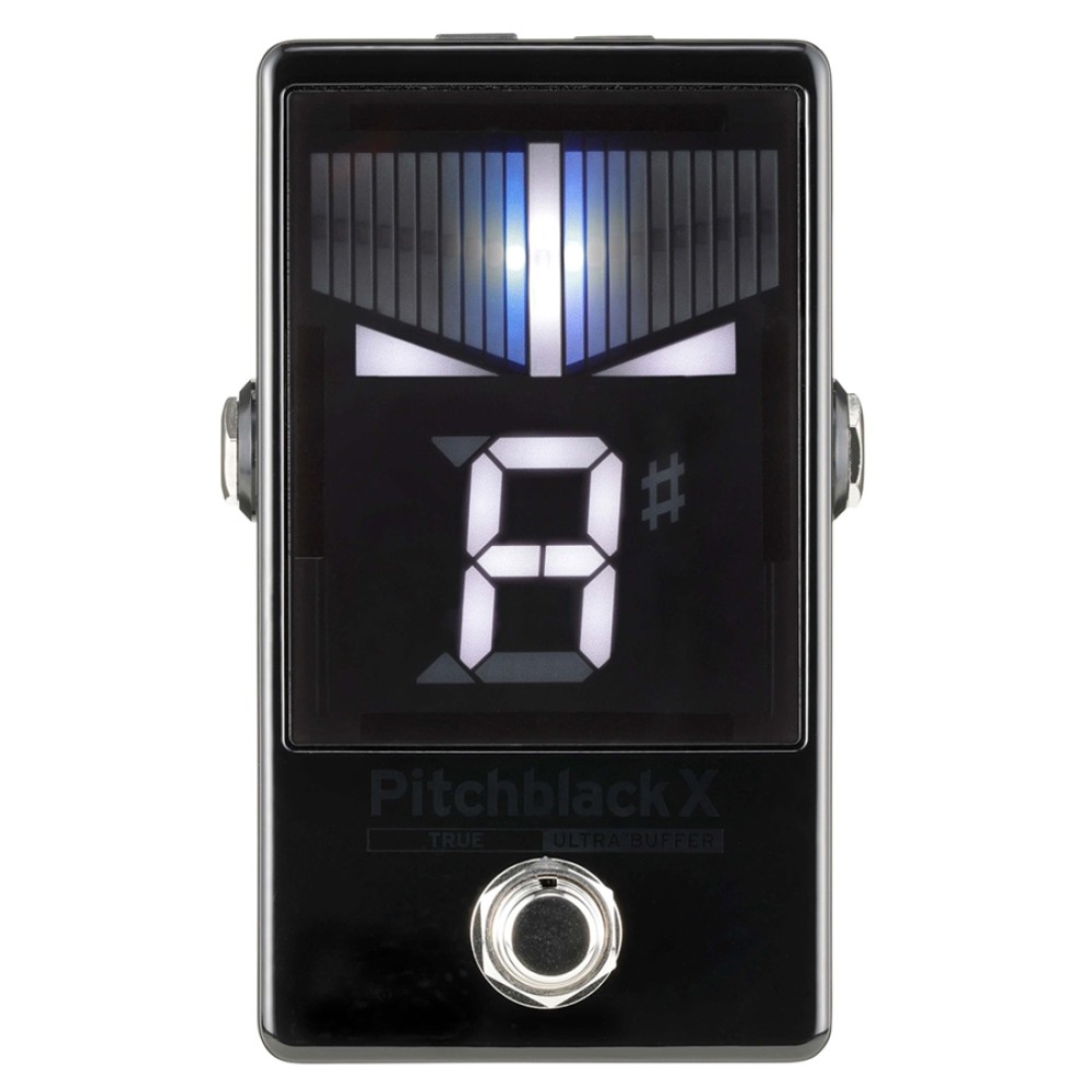 KORG Pitchblack X Chromatic Pedal Tuner - ACCORDATORE CROMATICO E METRONOMO A PEDALE PER CHITARRA