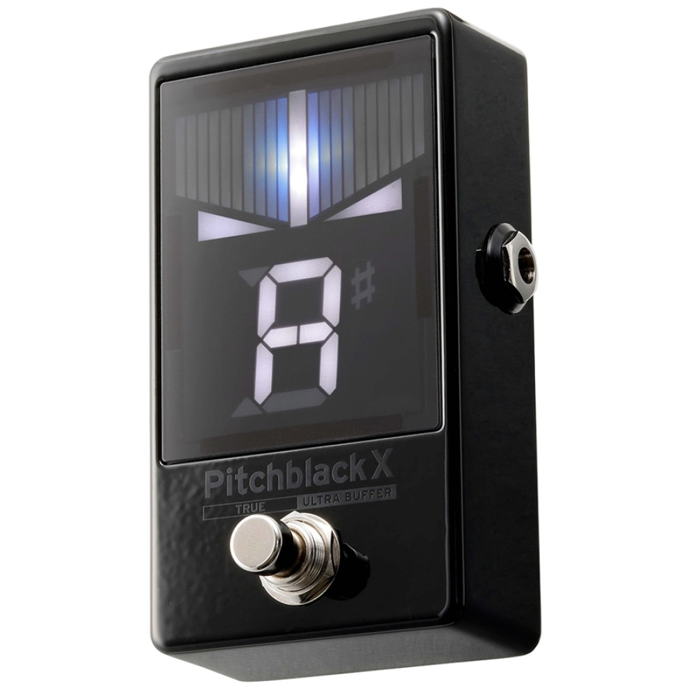 KORG Pitchblack X Chromatic Pedal Tuner - ACCORDATORE CROMATICO E METRONOMO A PEDALE PER CHITARRA
