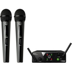 AKG WMS40 Mini 2 Dual Vocal Set US25 B D - DOPPIO SISTEMA PALMARE WIRELESS (660 - 865MHz)