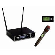 AUDIODESIGN PMU D1 - RADIOMICROFONO TRUE DIVERSITY 100 CH. UHF CON 1 MICROFONO A GELATO