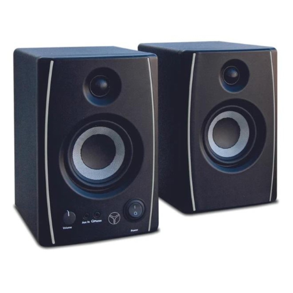 AUDIODESIGN PA MS SET 3.5 - COPPIA MONITOR AMPLIFICATA CONO 3,5"