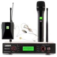 AUDIODESIGN PMU 2212HBP - SISTEMA RADIO CON 1 MICROFONO GELATO E UN BODYPACK CON ARCHETTO