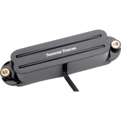 SEYMOUR DUNCAN SHR 1b Hot Rail Black - PICKUP HUMBUCKER HIGH OUTPUT IN FORMATO SINGLE COIL NERO