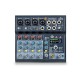 SOUNDSATION Miomix 7 LS - MIXER A 7 CANALI CON EFFETTI DIGITALI, PLAYER, OTG E INTERFACCIA AUDIO