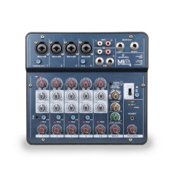 SOUNDSATION Miostream6 - MIXER A 6 CANALI CON OTG, BLUETOOTH E SCHEDA AUDIO