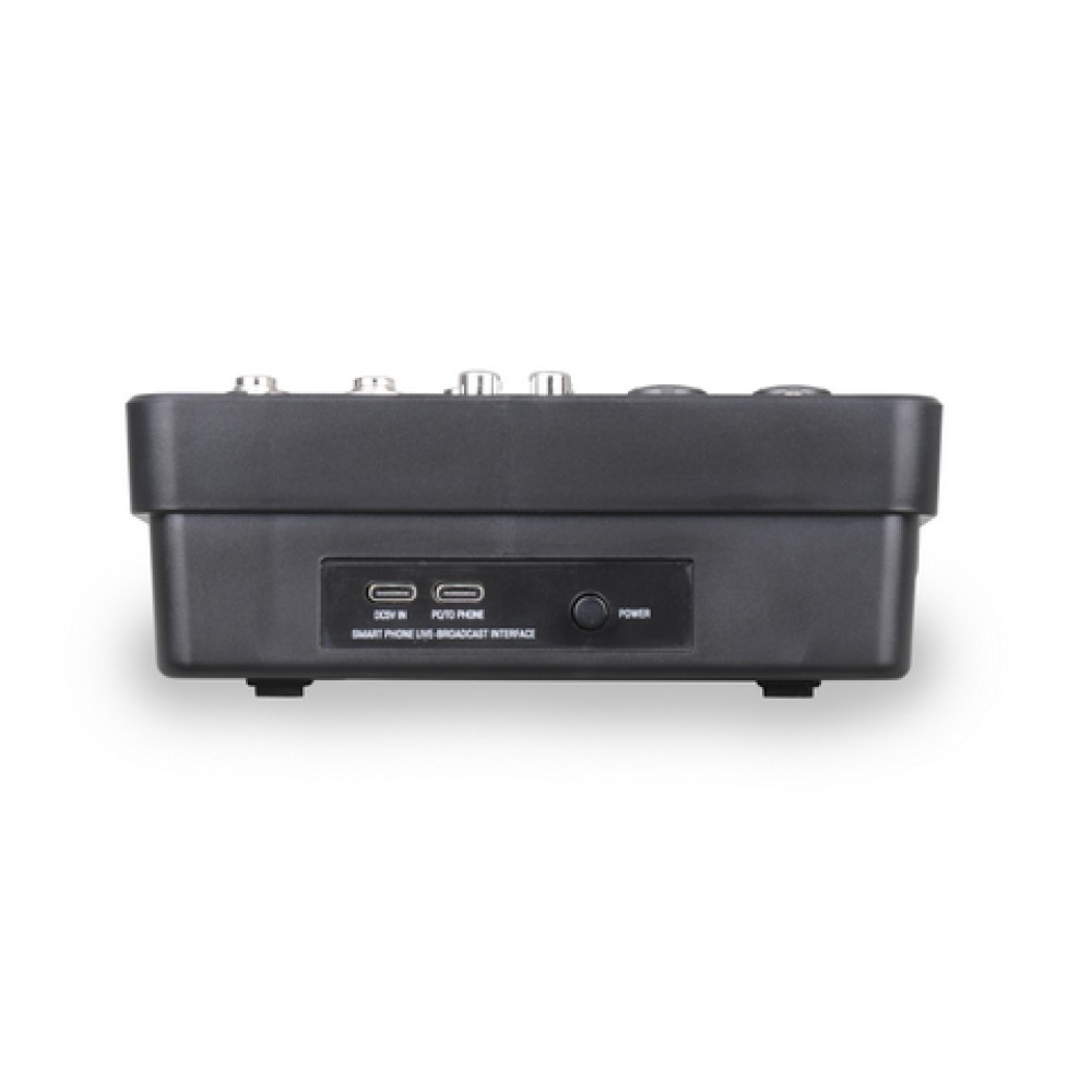 SOUNDSATION Miostream4 - MIXER A 4 CANALI CON OTG, BLUETOOTH E SCHEDA AUDIO