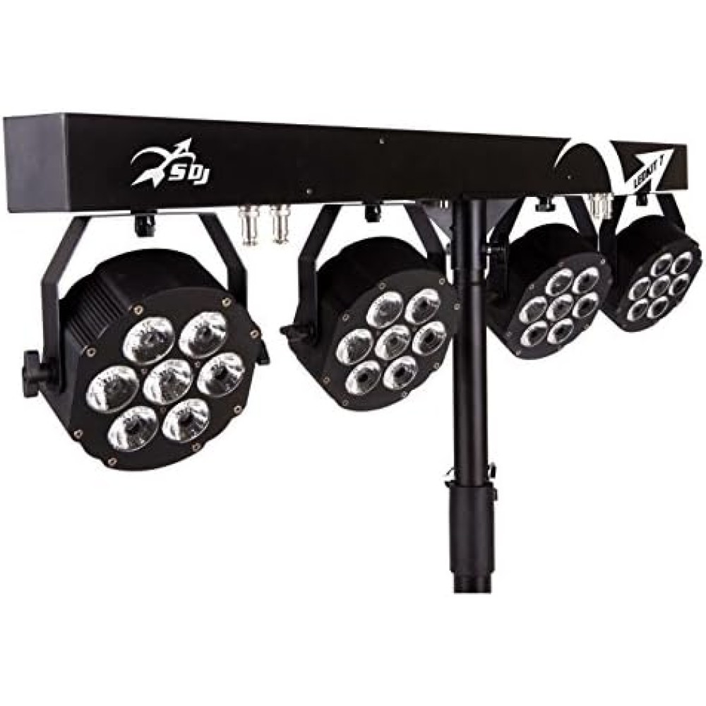 SAGITTER LEDKITHP7 - LED KIT 4 PROIETTORI 7X10W LED RGBW/FC