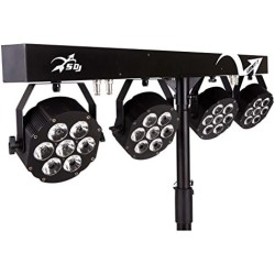 SAGITTER LEDKITHP7 - LED KIT 4 PROIETTORI 7X10W LED RGBW/FC
