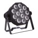 SAGITTER Slimpar12 - PROIETTORE SLIMPAR 12X8W LED RGBWAU CON TELECOMANDO IRC INCLUSO