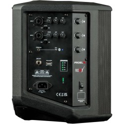 PROEL FreeProX - DIFFUSORE PORTATITE A BATTERIA 6,5" 400 WATT DSP, BT, USB E CONTROLLO DA APP