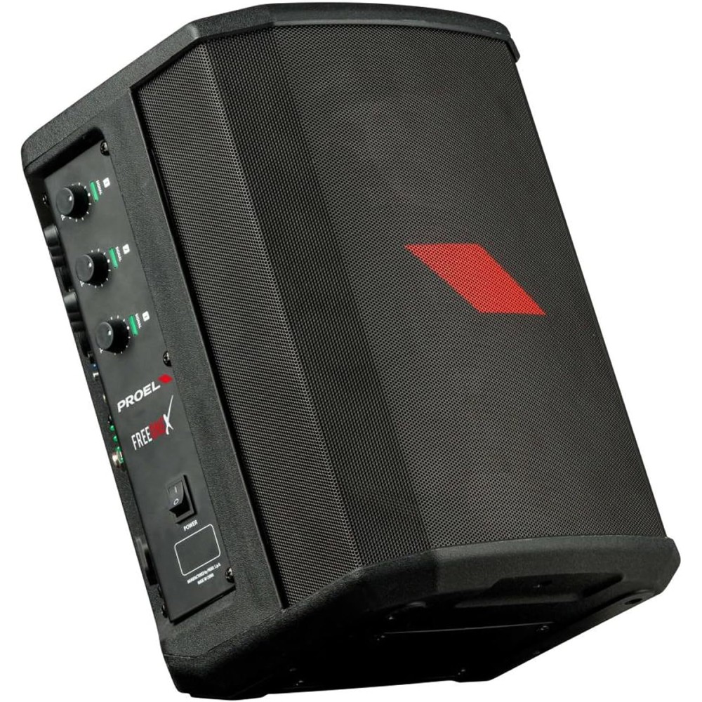 PROEL FreeProX - DIFFUSORE PORTATITE A BATTERIA 6,5" 400 WATT DSP, BT, USB E CONTROLLO DA APP