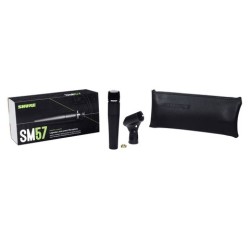 SHURE SM57 - MICROFONO DINAMICO CARDIOIDE PER CHITARRA, BATTERIA E PERCUSSIONI