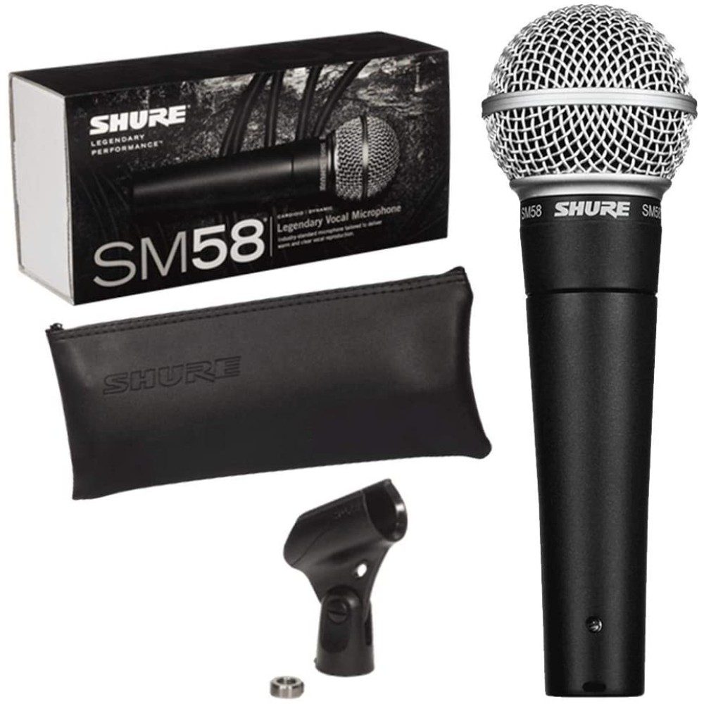 SHURE SM58 - MICROFONO DINAMICO CARDIOIDE PER VOCE