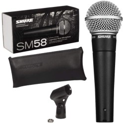 SHURE SM58 - MICROFONO DINAMICO CARDIOIDE PER VOCE