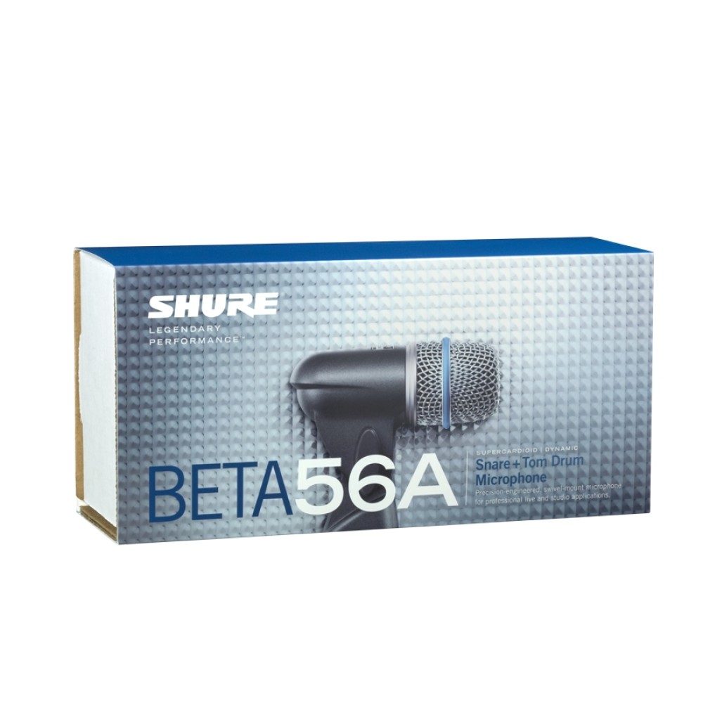 SHURE Beta 56 - Microfono Dinamico Supercardioide per Strumenti a Percussione