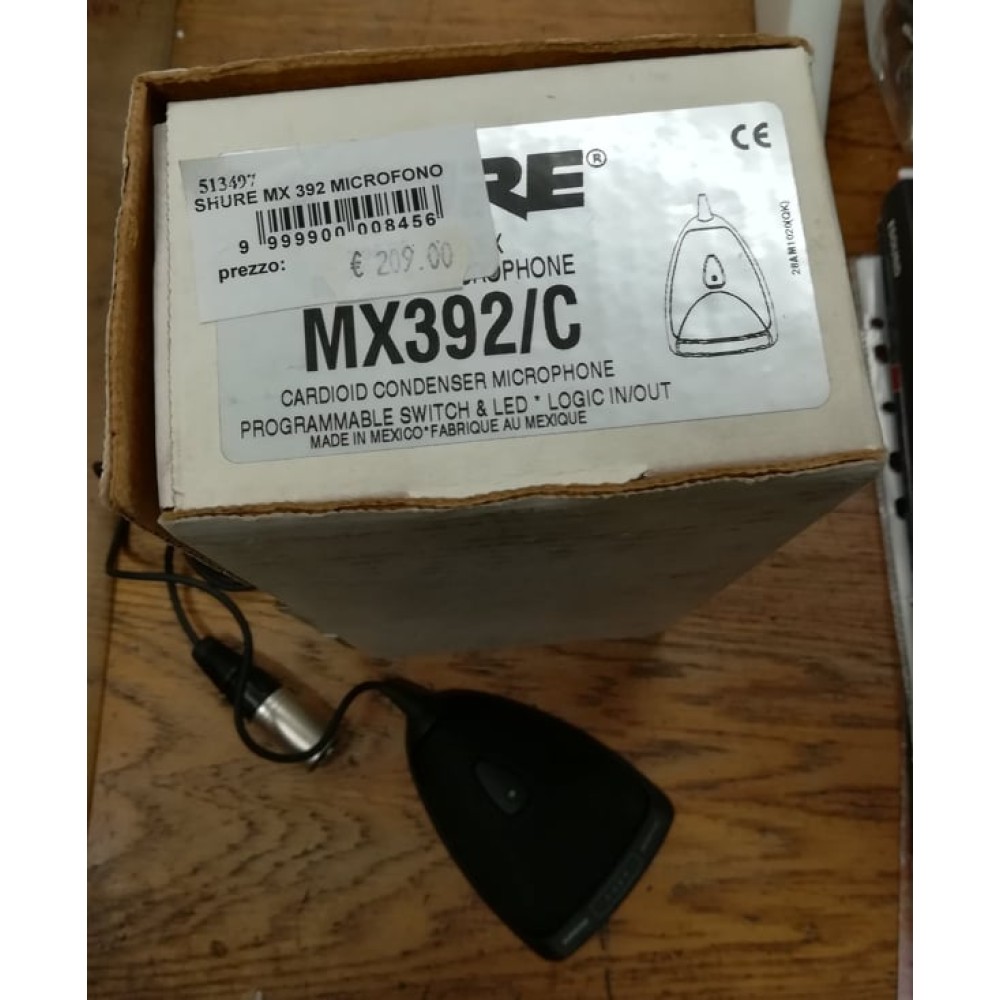 SHURE MX392 *** OCCASIONE ***
