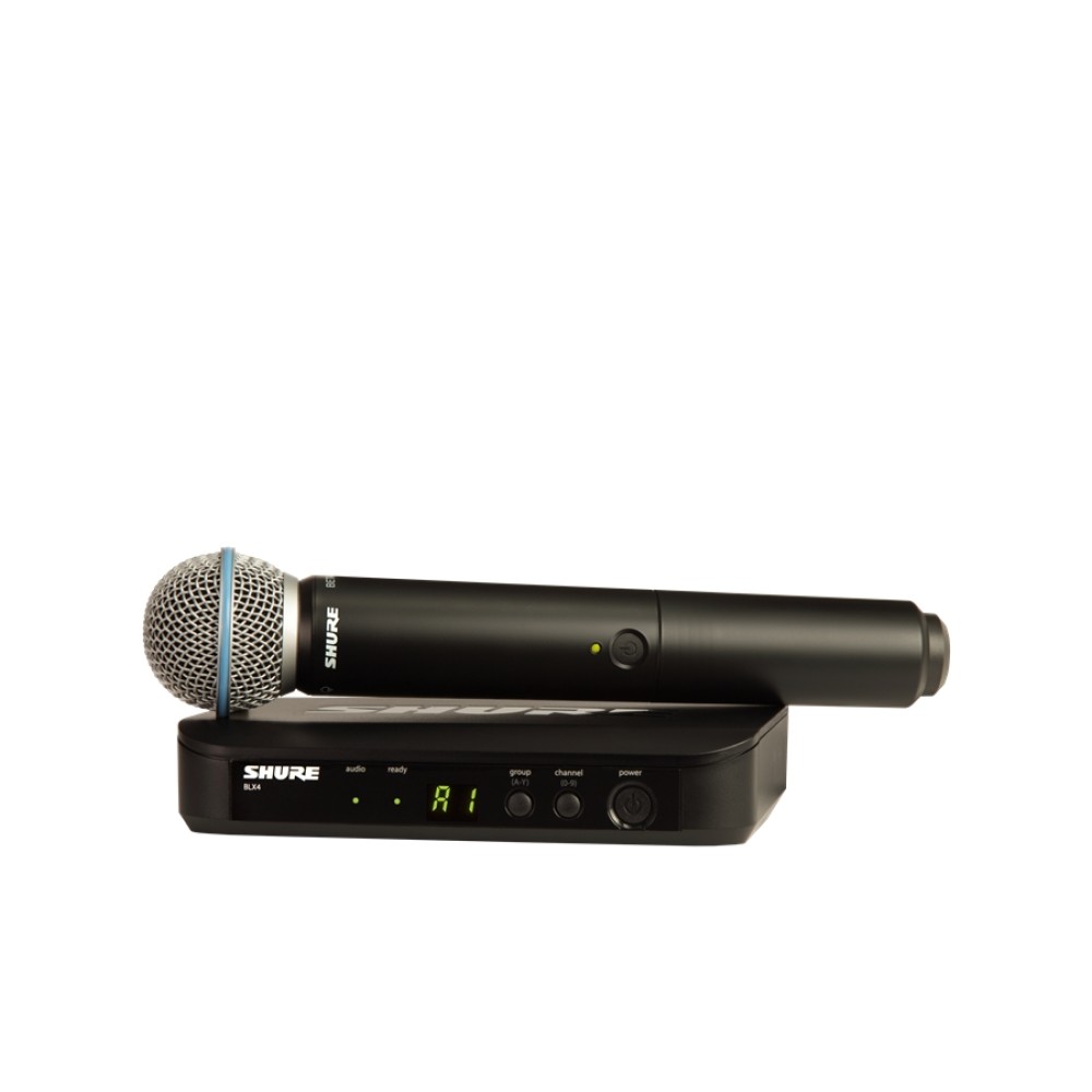 SHURE BLX24 Beta 58 - SISTEMA PALMARE WIRELESS SUPERCARDIOIDE PER VOCE 