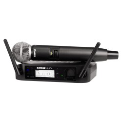 SHURE GLXD24+ / SM 58 - SISTEMA PALMARE WIRELESS PER VOCE CON MICROFONO SM 58